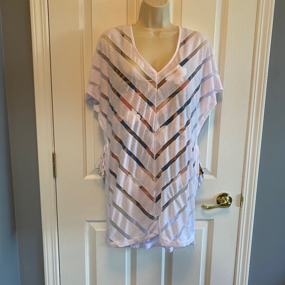BUY 2 ITEMS & GET 1 FREE - VENUS White Swimsuit Cover Up Sz L/XL